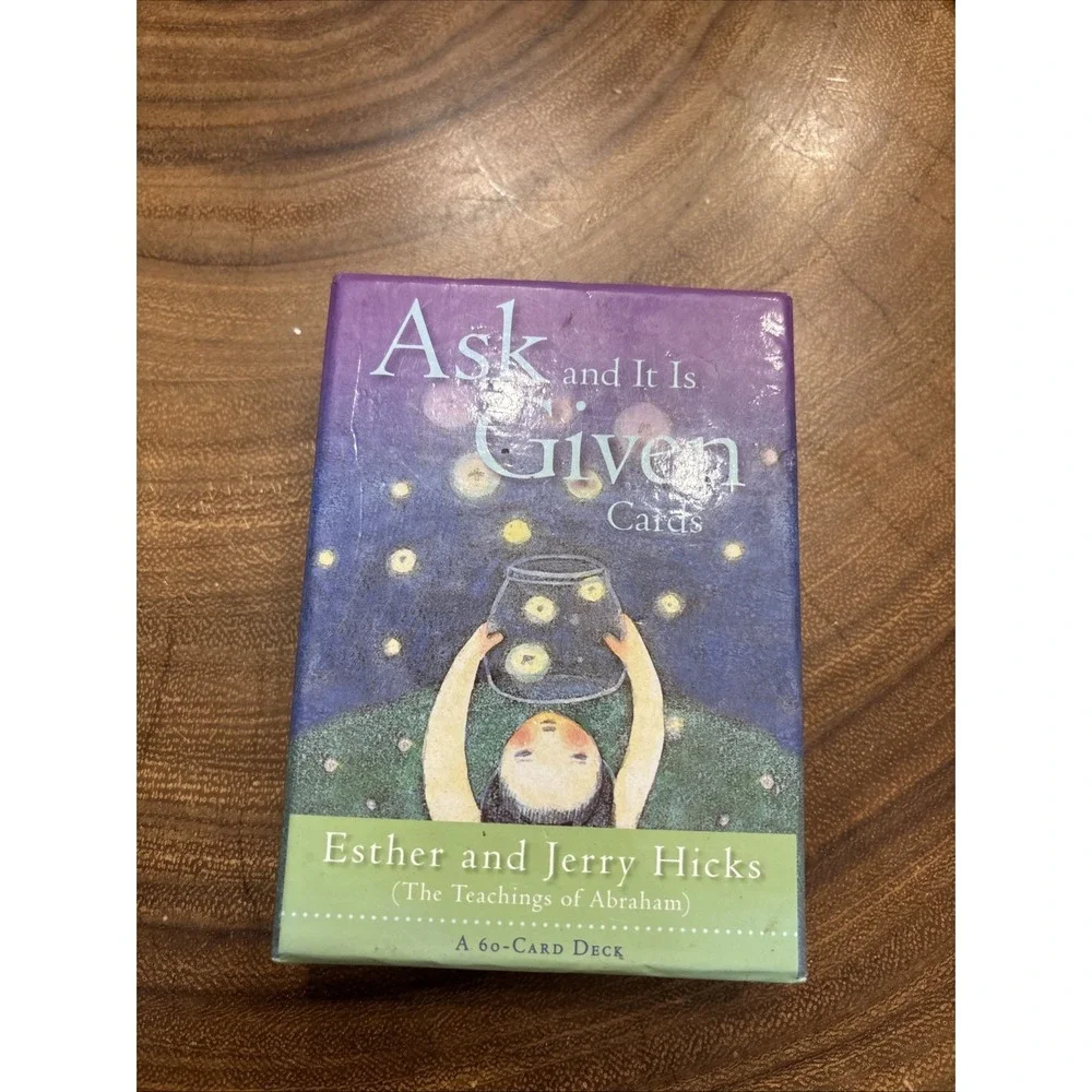 Ask And It Is Given Cards: A 60-Card Deck plus Dear Friends card